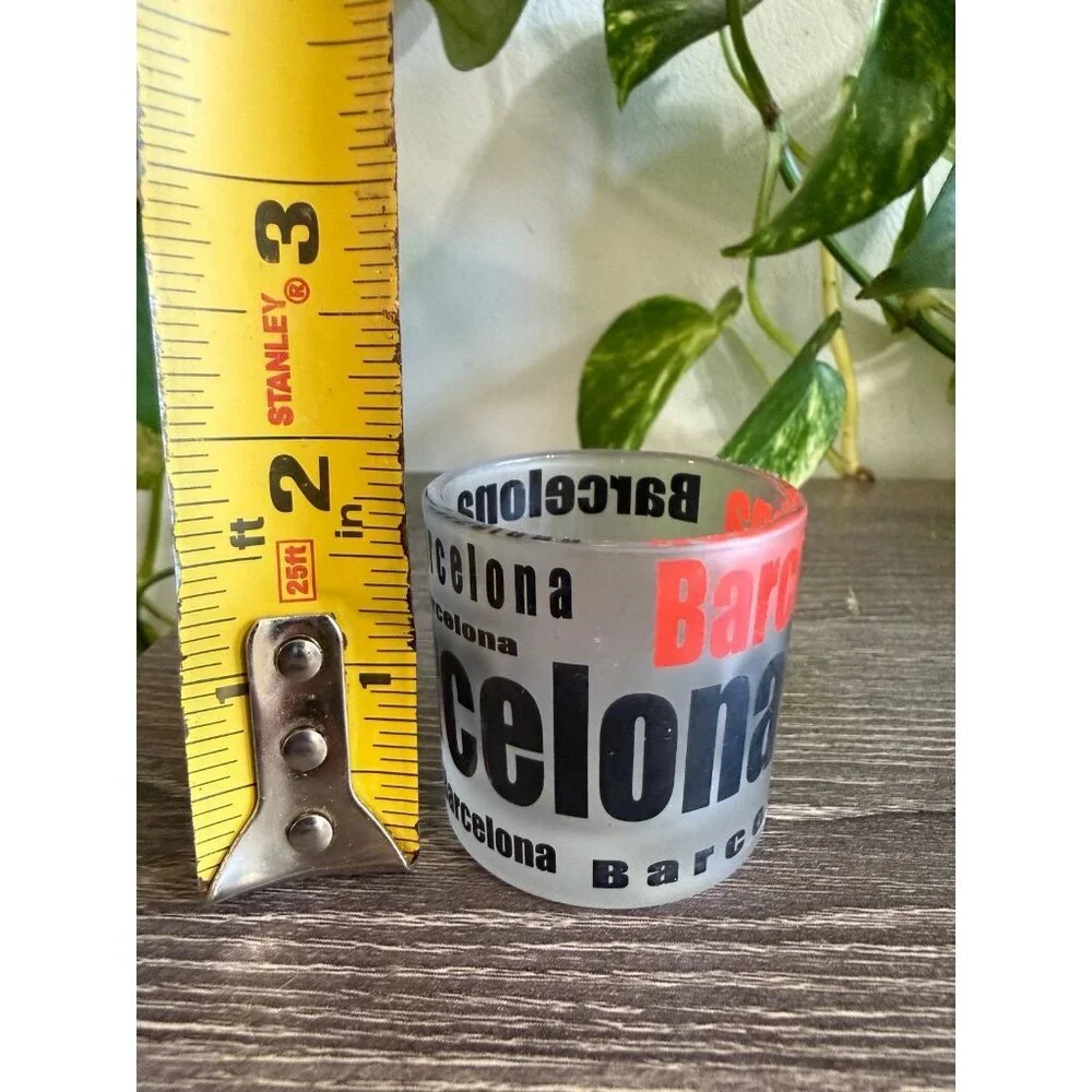 Barcelona, Spain, glass shot glass